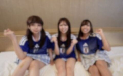 FC2-PPV-4925066 สาวอเมท 3 คนเชียร์ซามูไรบลู คืนฉลองร่วมรักสุดฟิน Nagi Hikaru Miu Shiramine